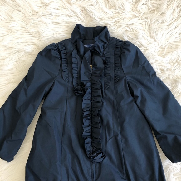 💙 EUC💙 NICHOLAS & BEARS navy long coat - Picture 10 of 10